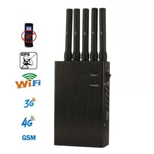 Bloqueador de celular portátil de 27 antenas - Sistel Comunicaciones