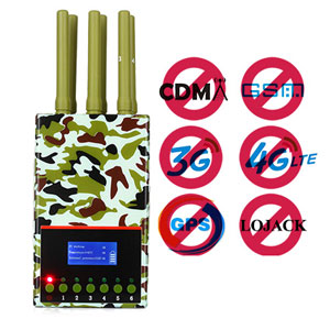 Inhibidores de señal de teléfono móvil de rango completo Jammers de 3G CDMA  GSM