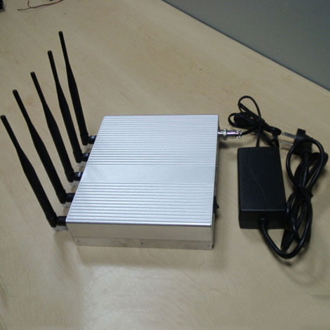 Bloqueador Inhibidor Señal Celular Gps Wifi Internet Jammer 8 Antenas
